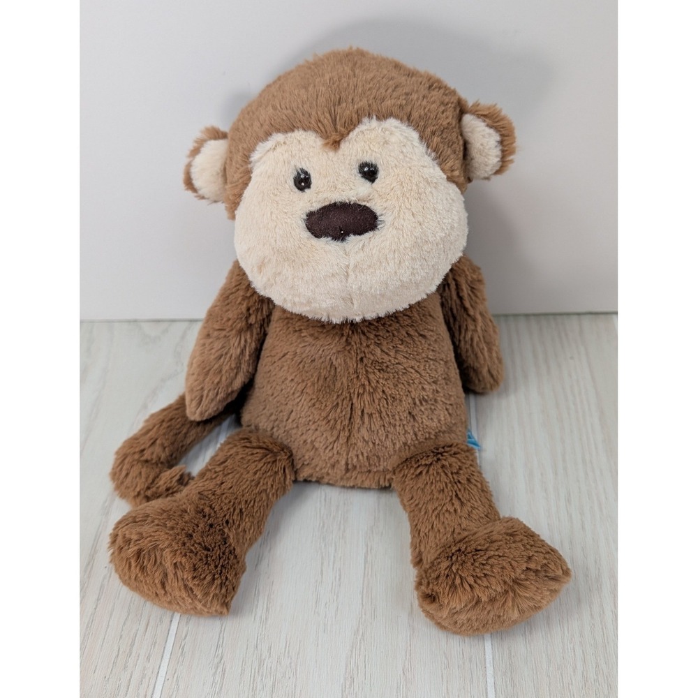 Manhattan Toy Lovelies Mocha Monkey Plush Brown Tan Stuffed Animal Toy 2015